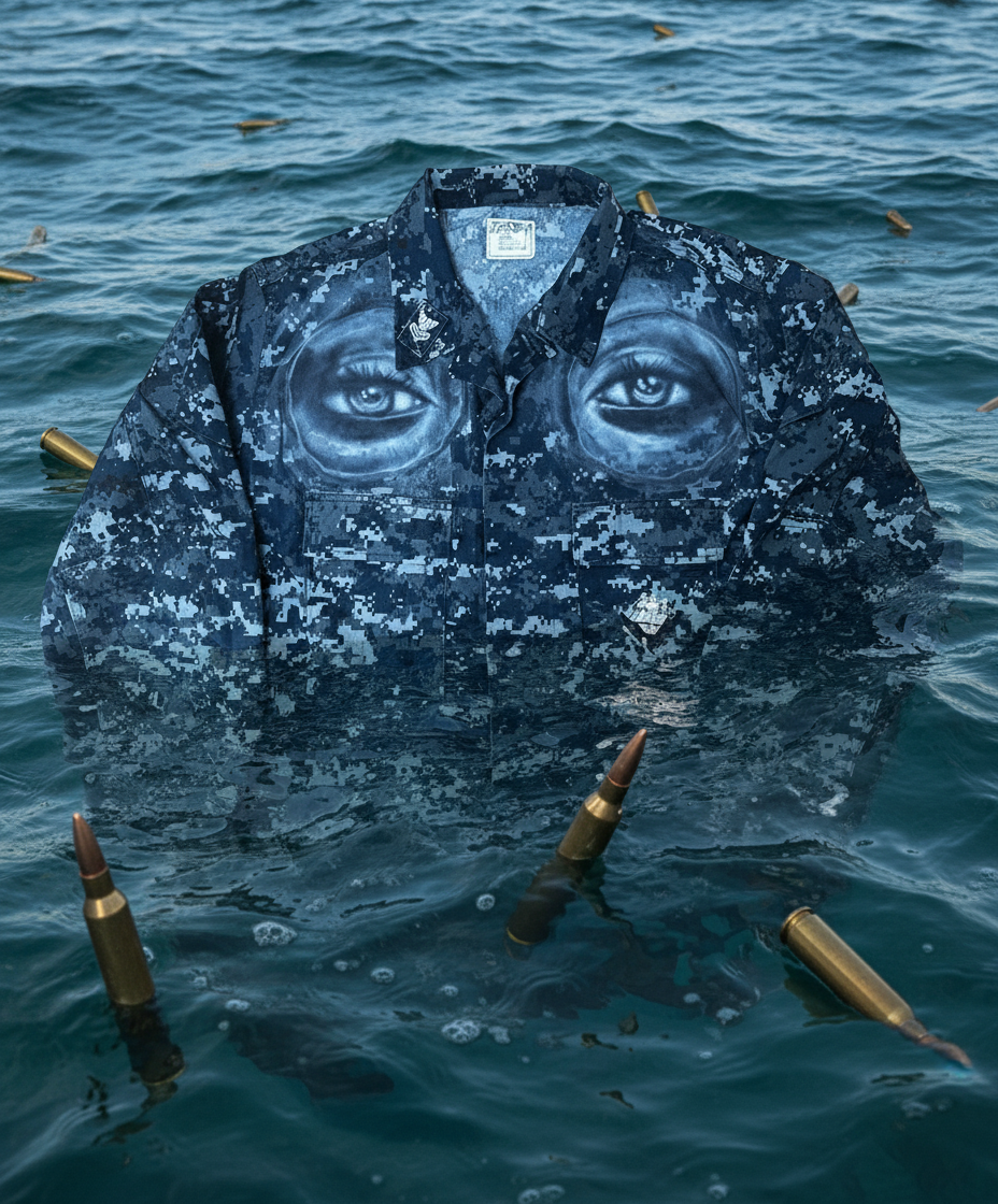 Ex-Military Tech Camo Eye Contact Jacket